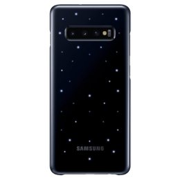 Original Samsung Galaxy s10 plus s10+ led cover skal svart