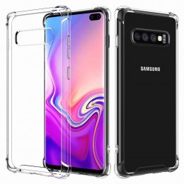 Samsung Galaxy S10 Shockproof Skal TPU Transparent