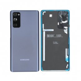 Samsung Galaxy S20 FE 5G SM-G781B Baksida Original med adhesive tejp GH82-24223A Batterlucka Blå
