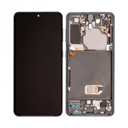 Samsung Galaxy S21 5G Skärm med LCD Display Original Grå