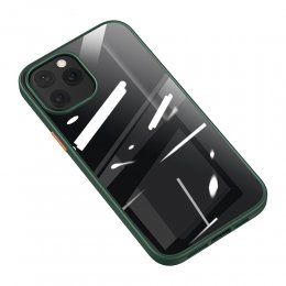 Usams iPhone 12 12 Pro Bekvämt Mobilskal - Svart/Transparent Ergonomiskt och stilrent. Detta skal till iPhone 12 och iPhone 12