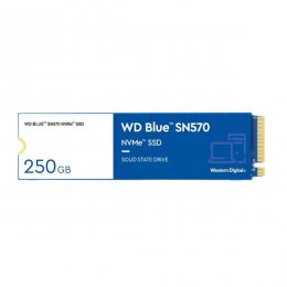Western Digital WD Blue SN570 WDS250G3B0C 250 GB Solid State Drive M.2 2280 InternHårddisk PCI Express NVMe 3.0 x4 150 TB TBW 33