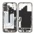 iPhone 16 Mittenram med smådelar - Vit OEM