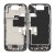 Mittenram med smådelar för iPhone 16 Pro - Svart Titan OEM