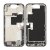 iPhone 16 Pro Max Mittenram med smådelar - Vitt Titan OEM
