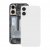 iPhone 16 Plus Baksida Glas Komplett OEM - Vit
