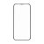 iPhone 12 / 12 Pro Skärmskydd Kurvat Heltäckande - Svart