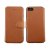 iPhone 7/8/SE 2020/2022 PU Plånboksfodral med Kortfack - Gyllenbrun