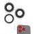 iPhone 15 Pro Max Kameralins med Metallram - Vit