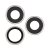 iPhone 15 Pro Max Kameralins med Metallram - Vit