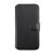Rvelon iPhone 12 / 12 Pro TPU Läderfodral Ställ Minificka - Svart