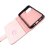 iPhone 13 Mini Plånboksfodral i Äkta Läder - Rosa