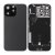 iPhone 16 Pro Max Baksida Glas - Svart