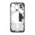 iPhone 15 Pro Back Cover Mittenram Original Svart med smådelar