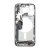 iPhone 15 Pro Max Mittenram med smådelar OEM (Premium) - Vit Titan
