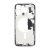 iPhone 15 Pro Max Mittenram med smådelar OEM (Premium) - Vit Titan