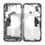iPhone 15 Pro Max Mittenram med smådelar OEM (Premium) - Svart Titan