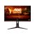 AOC Gaming Q27G2UBK 27 tum 2560x1440 QHD HDMI DisplayPort 144Hz 1 ms MPRT AMD FreeSync Premium Gaming Bildskärm Svart
