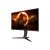 AOC Gaming Q27G2UBK 27 tum 2560x1440 QHD HDMI DisplayPort 144Hz 1 ms MPRT AMD FreeSync Premium Gaming Bildskärm Svart