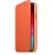 iphone xs sunset folio orange läder fodral läderfodral