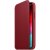 Original Apple iPhone XS Läderfodral Folio PRODUCT Röd