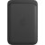 Apple Läderplånbok med MagSafe passar till iPhone kompatibel modell Svart