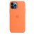 apple original silikonskal med magsafe till iphone 12 och iphone 12 pro färg kumquat