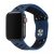 apple watch 40mm 42mm armband navy blå blue svart black