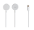 Apple Watch Trådlös laddare USB-C 1m kabel - Vit