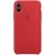 Apple iPhone XS Original Silikonskal (PRODUCT) Röd