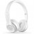 Beats Solo 3 Wireless on-ear hörlurar på örat headphones white vit gloss blank
