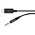 belkin rockstar usb-c till 3.5 mm avec ljudkabel svart
