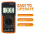 dt9205a ohm amp volt mätare universell testare check analys spänning ström resistens