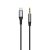 Dudao L11PROT 3.5mm Jack till USB-C kabel 1m Grå
