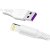 Dudao L2l USB-A till Lightning kabel 5A Vit