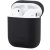 holdit silicone case silikonfodral till apple airpods svart