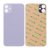iPhone 11 Baksida Glas med Självhäftande tejp Lila