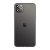 iPhone 11 Pro Baksida Komplett Ram OEM Svart