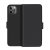 iphone 11 pro flip stand tpu läder fodral svart