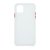 iPhone 11 Grind PC Skydd Silikonskal Transparent