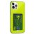 iphone 12 pro tpu skal case shockproof gul fluorescent