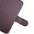 rvelon iphone 13 pro max magnetiskt plånboksfodral TPU PU artificiellt läder 4st kortfack färg mörk körsbär