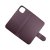 rvelon iphone 13 pro max magnetiskt plånboksfodral TPU PU artificiellt läder 4st kortfack färg mörk körsbär