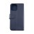 rvelon iphone 13 pro Max plånboksfodral TPU PU artificiellt läder 6st kortfack blå abyss