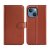 iPhone 14 Plånboksfodral med Flip Stand - Brun