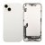 iPhone 14 Plus Baksida med Komplett Ram Vit