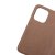 iPhone 14 Pro Max Plånboksfodral Genuint Läder Brun