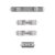 iPhone 14 Sidoknappar Sliver