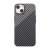 iPhone 15 Mobilskal i Kolfiber Svart/Vit