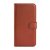 iphone 15 pro flip stand plånboksfodral med stativ kortfack brun